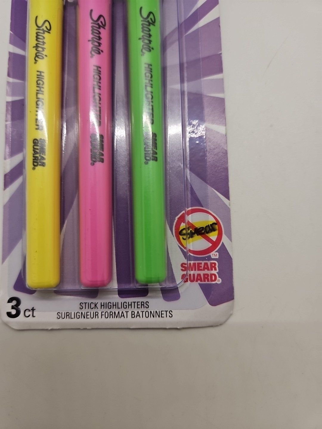 Sharpie Clearview Pen-Style Highlighter, Assorted Color, Chisel Tip, Two Packs
