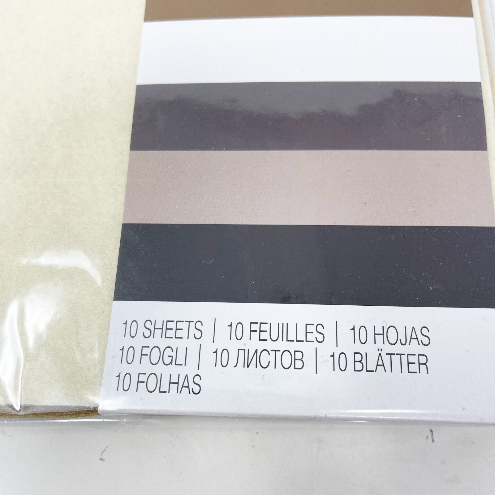 Sizzix Surfacez A4 Felt Sheets Bundle Festive Neutral Colors 2 Packs NEW