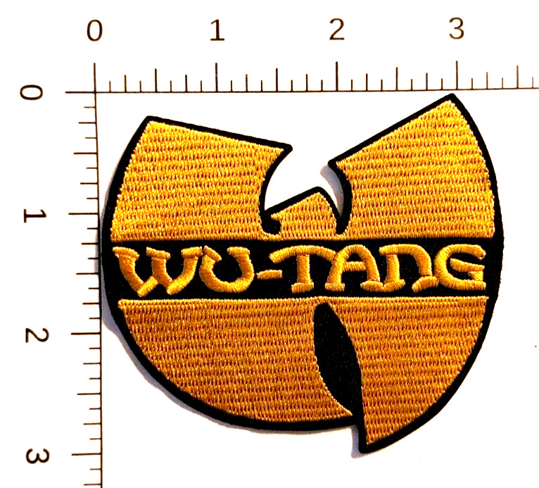 Wu Tang (band) Embroidered Patch Iron-On Sew-On US ship Rap Hip Hop