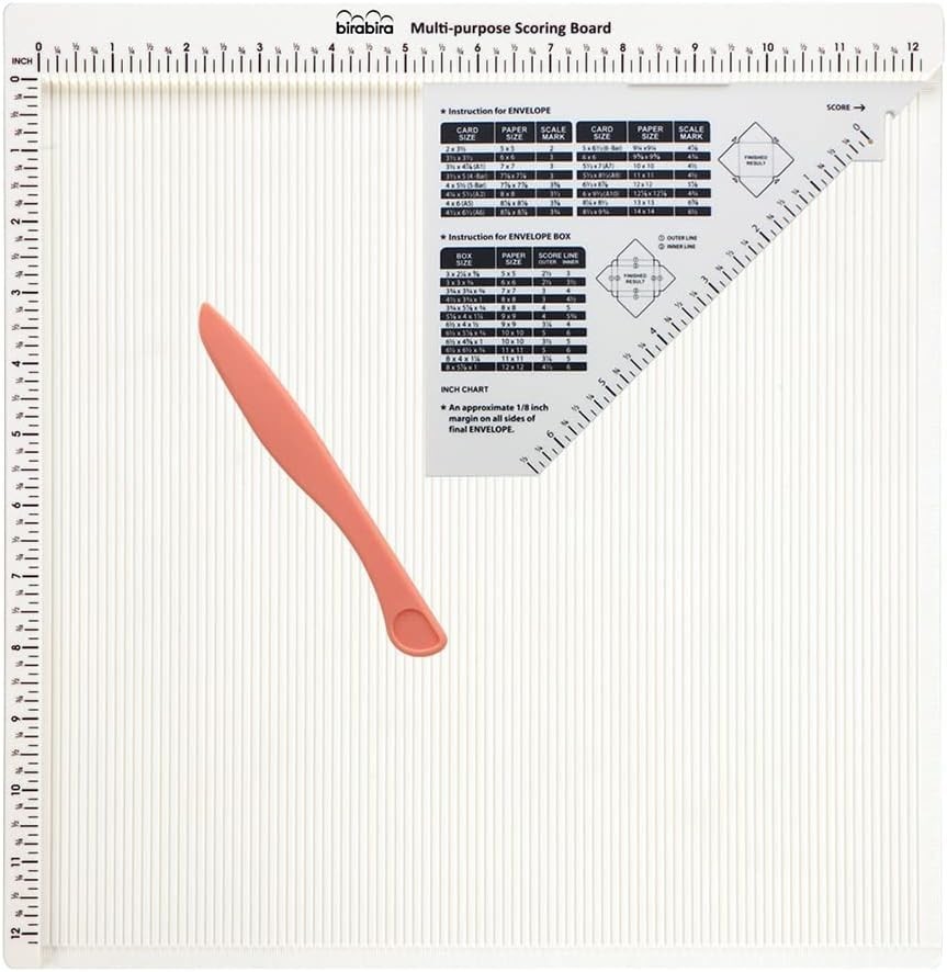 Scoring Board & Score and Fold Tool, 12 X 12 inch Multi-Purpose | Including a…