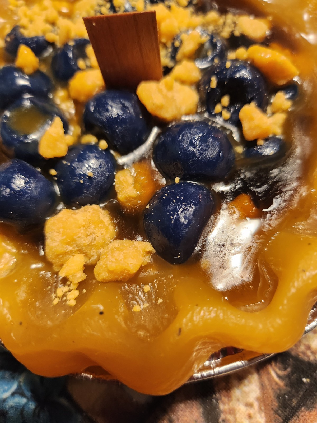 Blueberry Pie Candle Homemade By Wax Artist