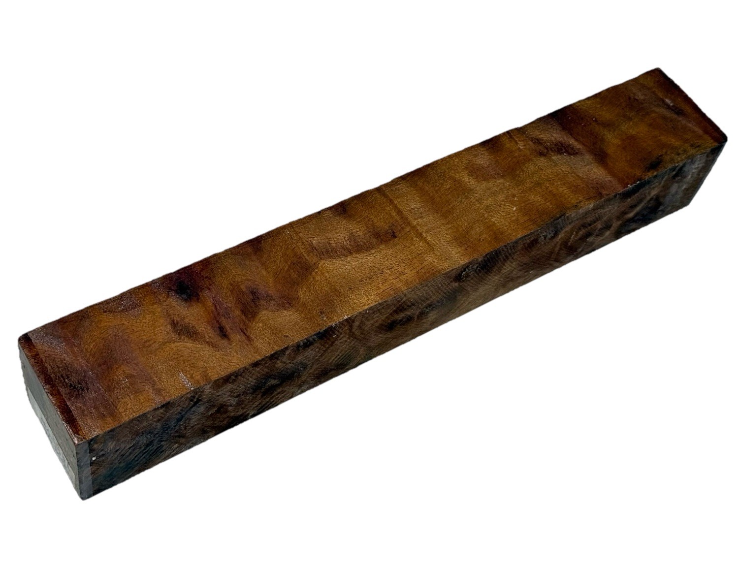 Camphor burl wood turning blank 2-1/4″ x 2-1/4″ x 14-1/4″ (e99) Dried