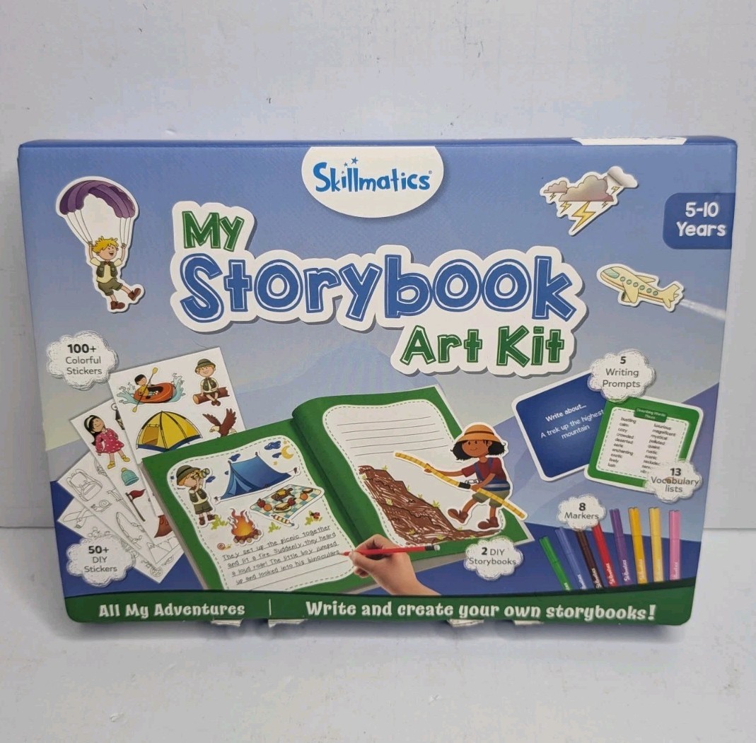 Skillmatics Storybook Art Kit: All My Adventures, Creative Activity for Age 5-10
