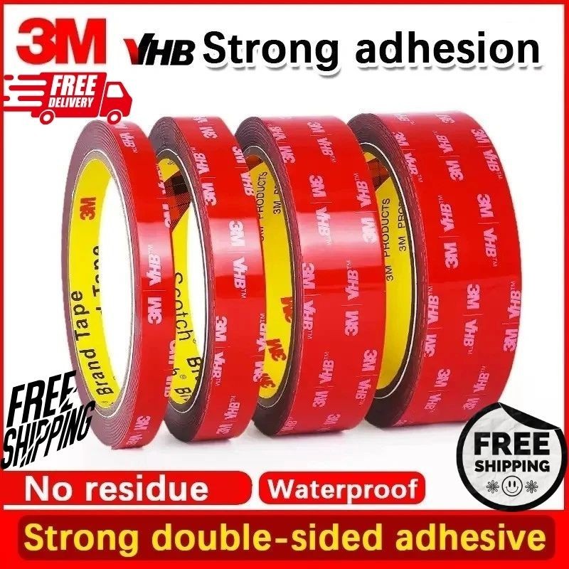 3M VHB Double Sided Tape Heavy Duty Mounting Tape for Car, Home and Office