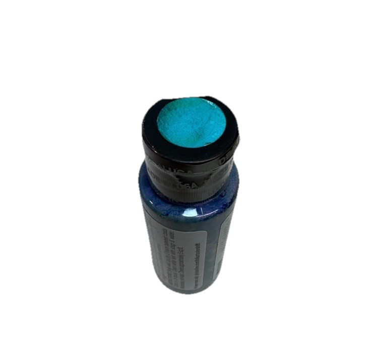 (8) FolkArt Color Shift Acrylic Paint Blue,Purple,Pink,Aqua,Green,Black,Yellow..