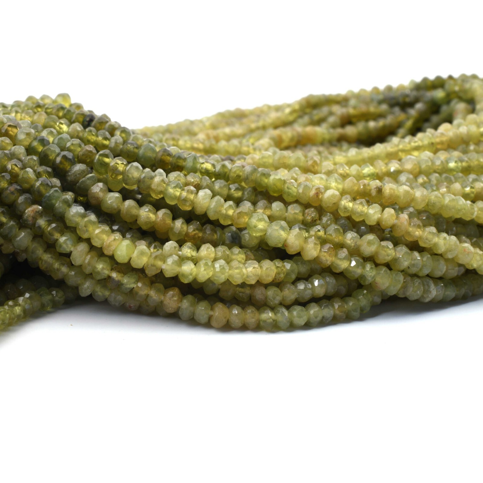 Natural Vessonite Rondelle faceted beads ,Vessonite faceted beads, Vessonite