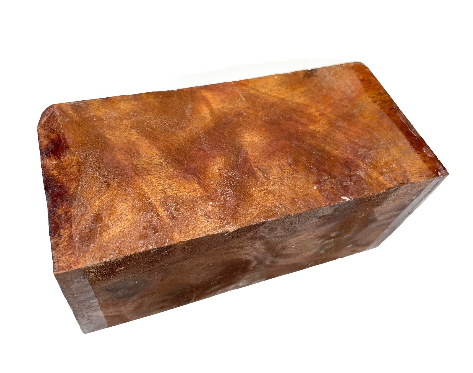 Camphor Burl wood turning blank 2-5/8″ x 2-5/8″ x 5-5/8″ (b33) Dried