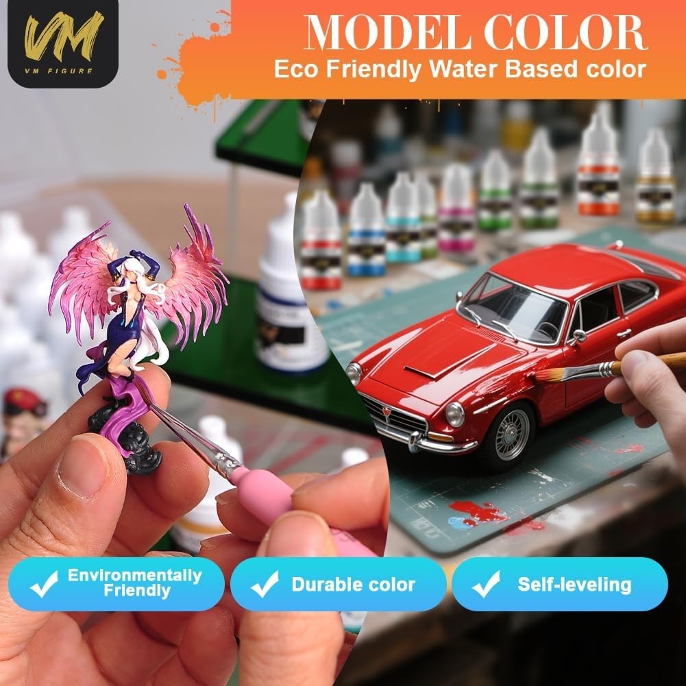 VM Eco-Friendly Pigments Miniature Paint Set Speed paints Skin Tones Color Hi…