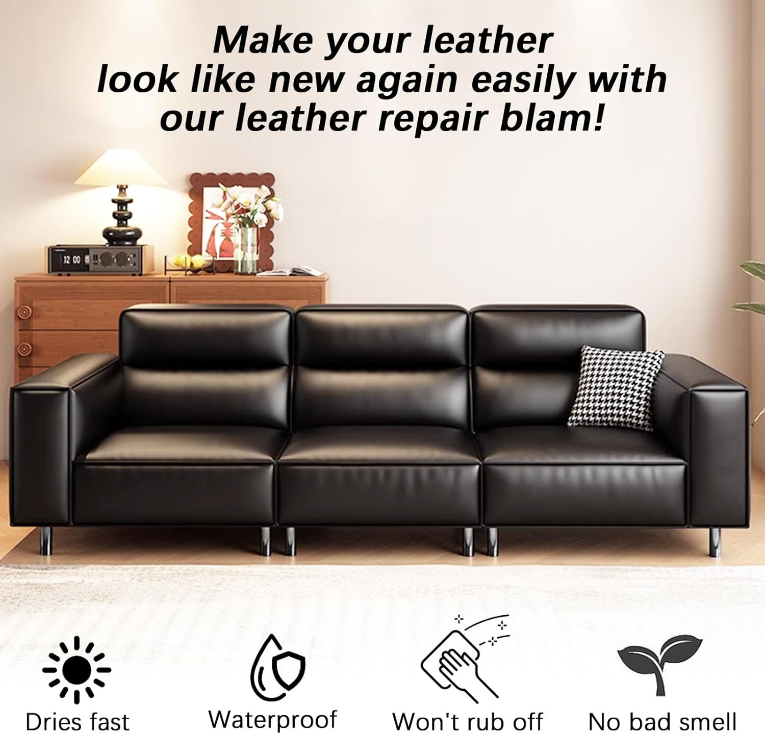 Clyde’S™ Recoloring Balm | Non-Toxic Material Dye & Restorer for Furniture, Ca