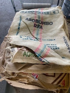 Burlap Coffee Sacks – Assorted Sizes – 20 Pieces