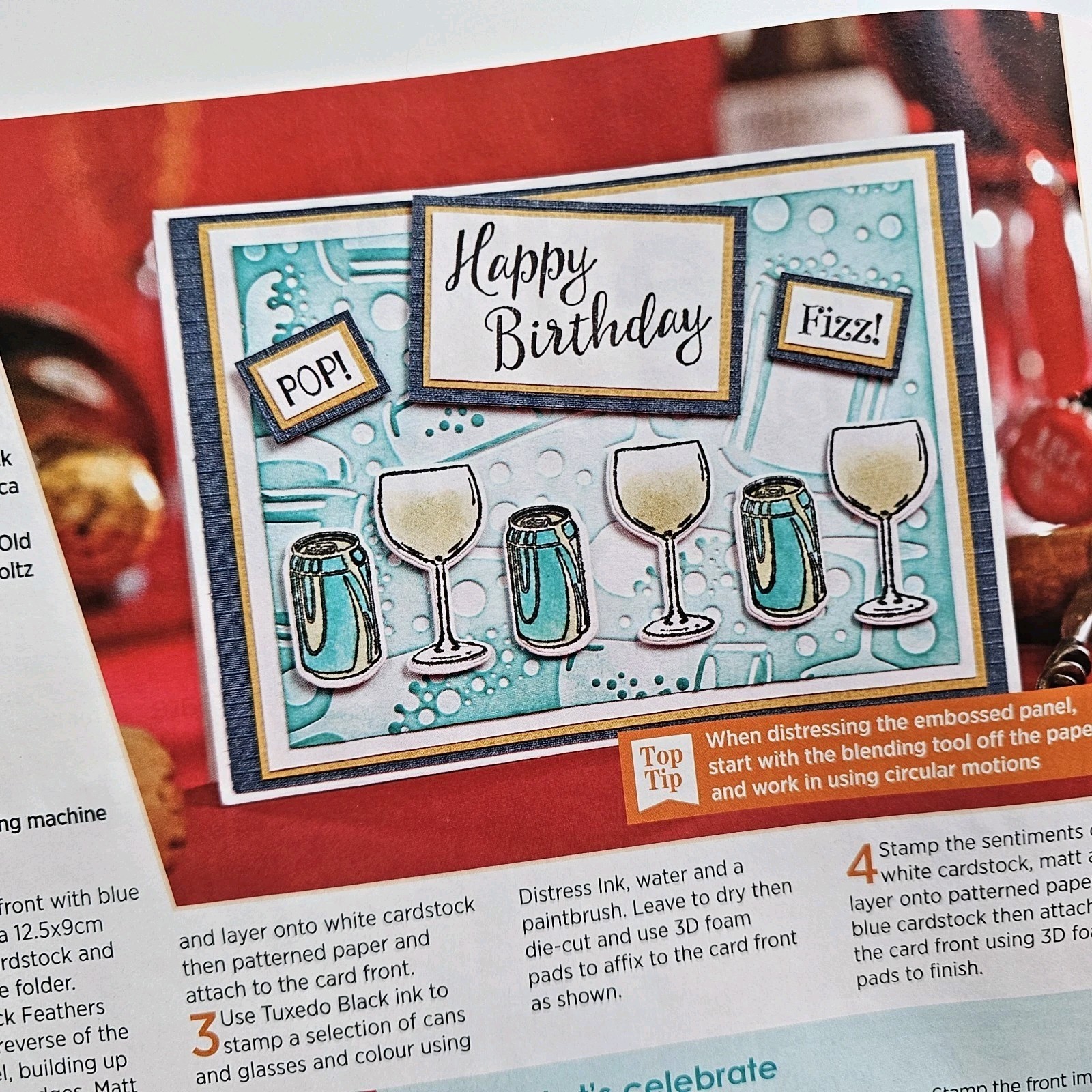 Papercraft Essentials Cardmaking Magazine Issue 161 With Clear Stamps