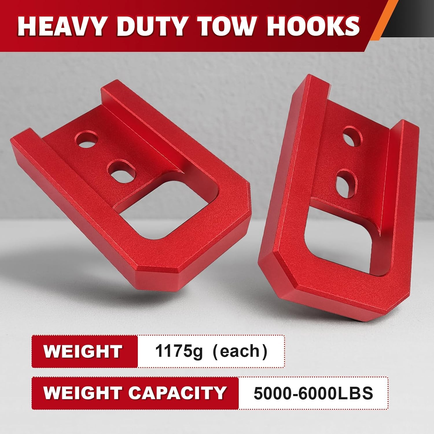Toyota Tacoma 2024 2025 2026 4Runner Land Cruiser Tow Hooks Compatible