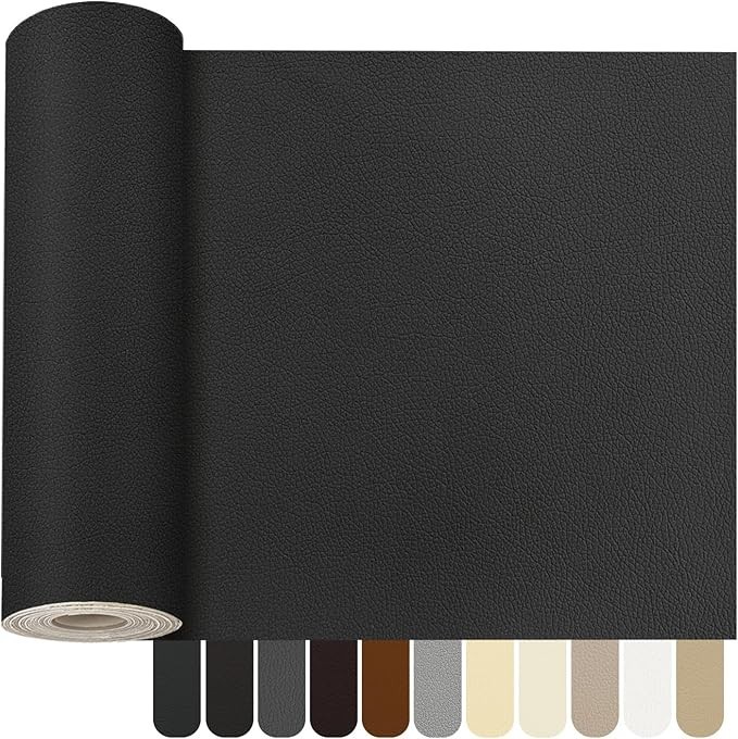 Self-Adhesive Vinyl Fabric Faux Leather Repair Patch for Car seat Sofas Kit