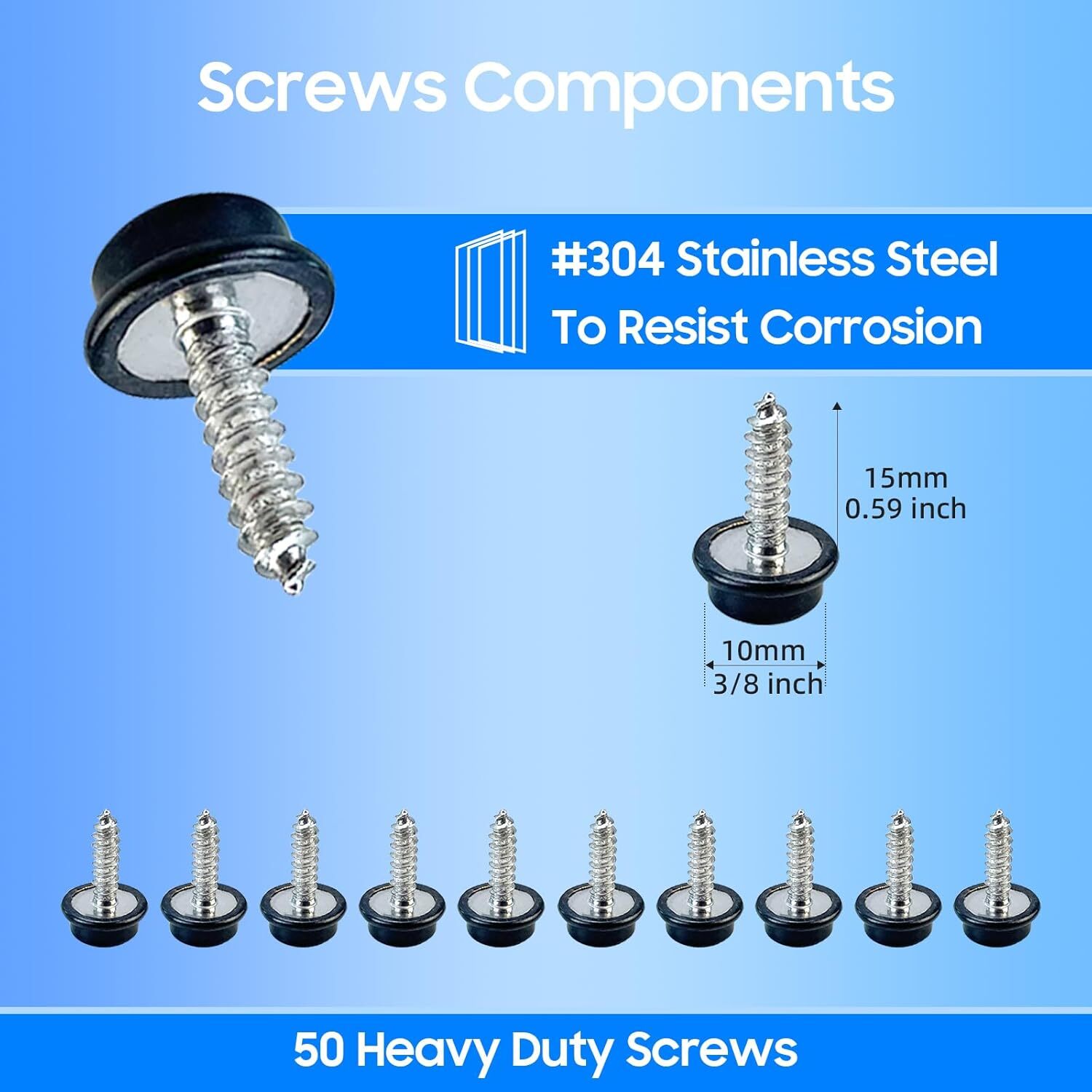 Metal Snaps Fasteners Stainless Steel Snaps Marine Grade With Tool for Boat Tent