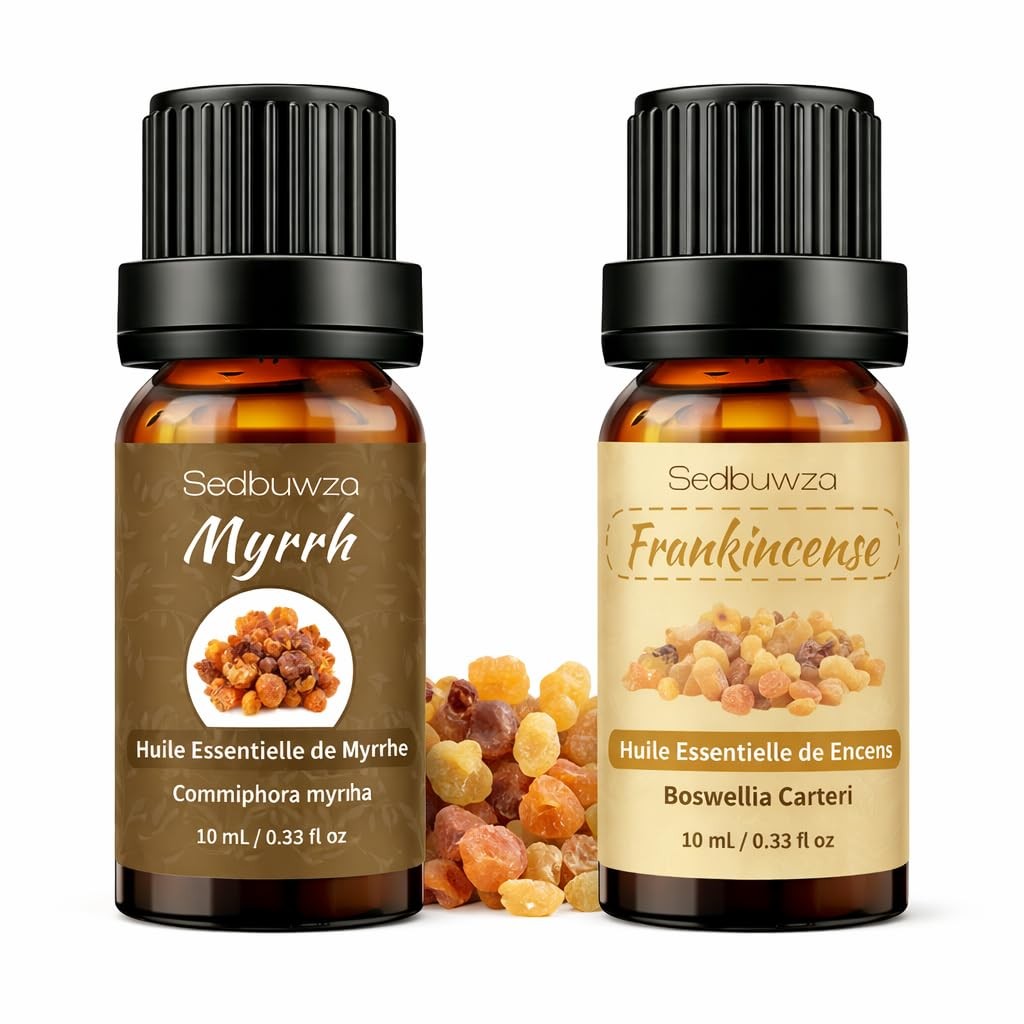 Myrrh Frankincense Essential Oil Set Frankincense Scent Oil Myrrh Fragrance Oil