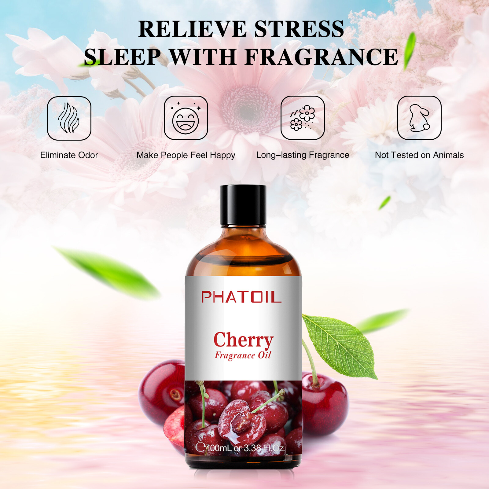 100ml Fruit Fragrance Oils for Aromatherapy, Essential Oils for Home Diffusers