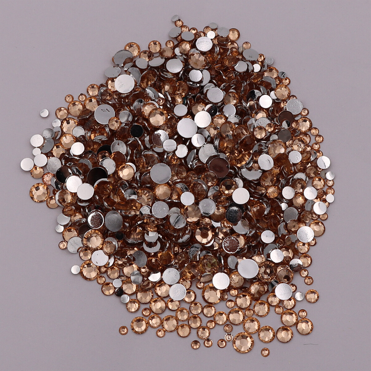 Resin Non Hot Fix Rhinestones Flat Back Gem Plastic Crystals Trimming For Crafts