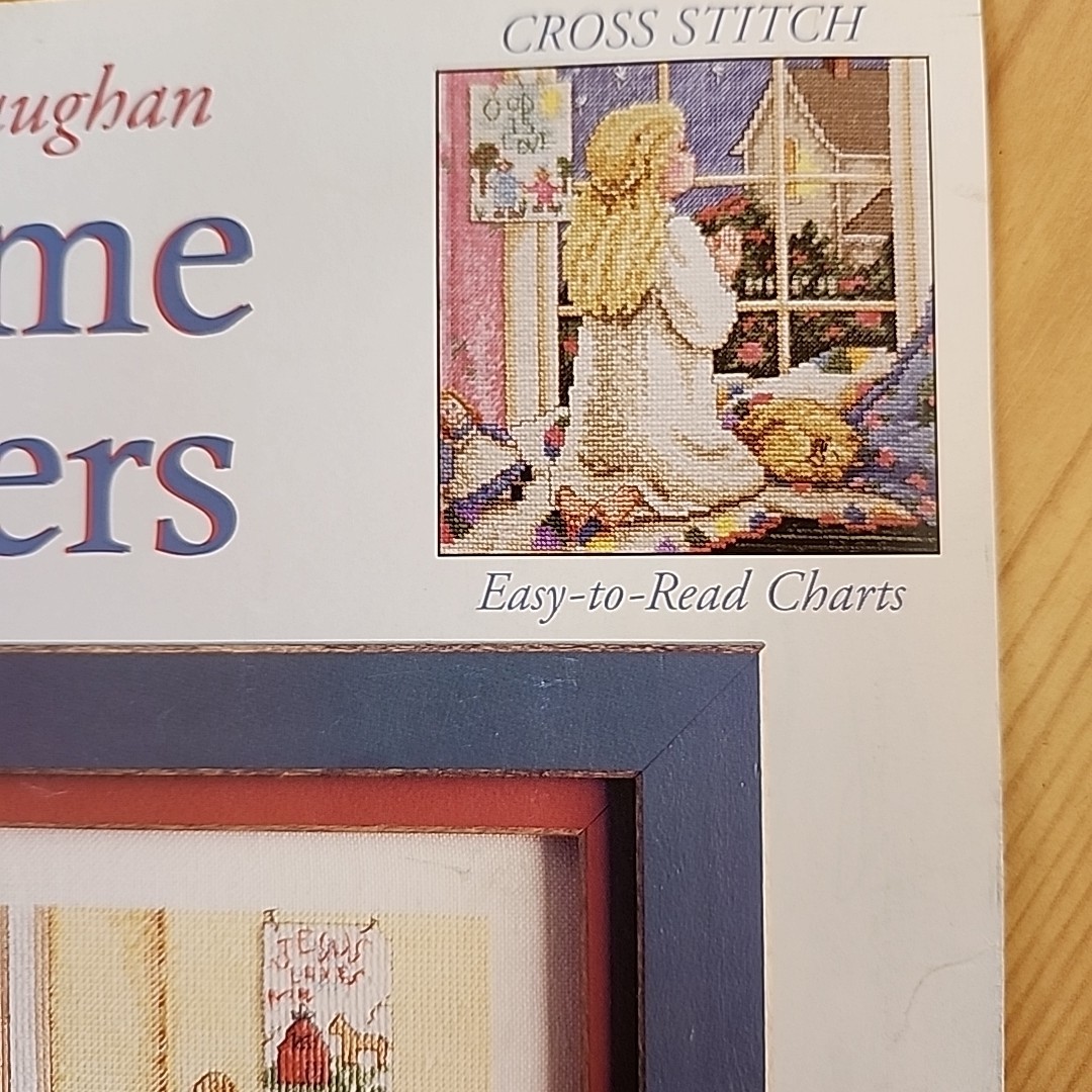 Paula Vaughan Cross Stitch Bedtime Prayers Cross Stitch Pattern Leaflet