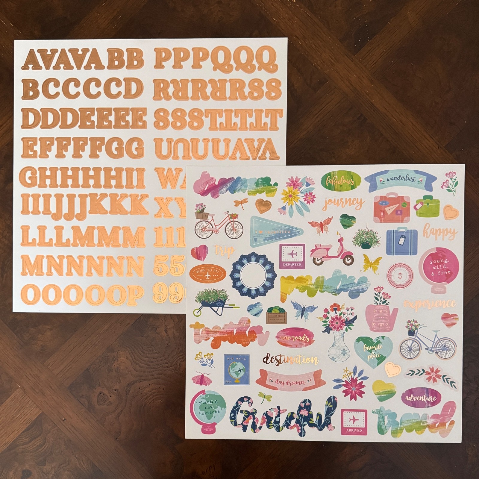 Scrapbooking Mixed Lot Stickers Die Cuts Paper Chipboard – Girl themed