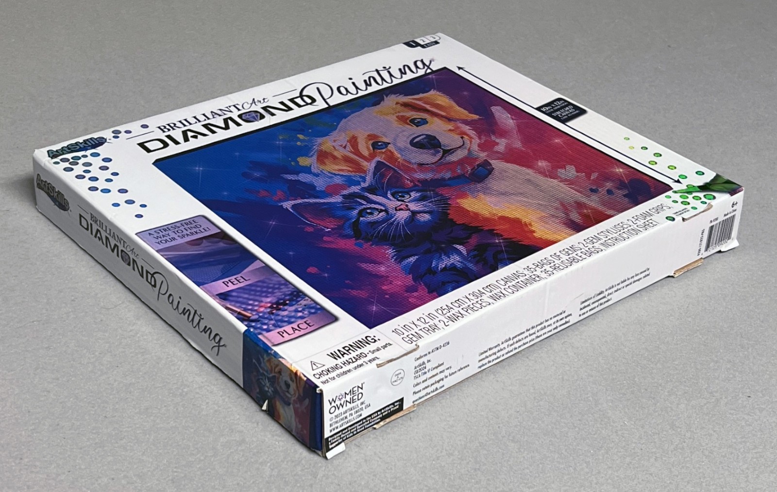ARTSKILLS Brilliant Art DIAMOND PAINTING Enjoy A Relaxing Creative Escape! NIB