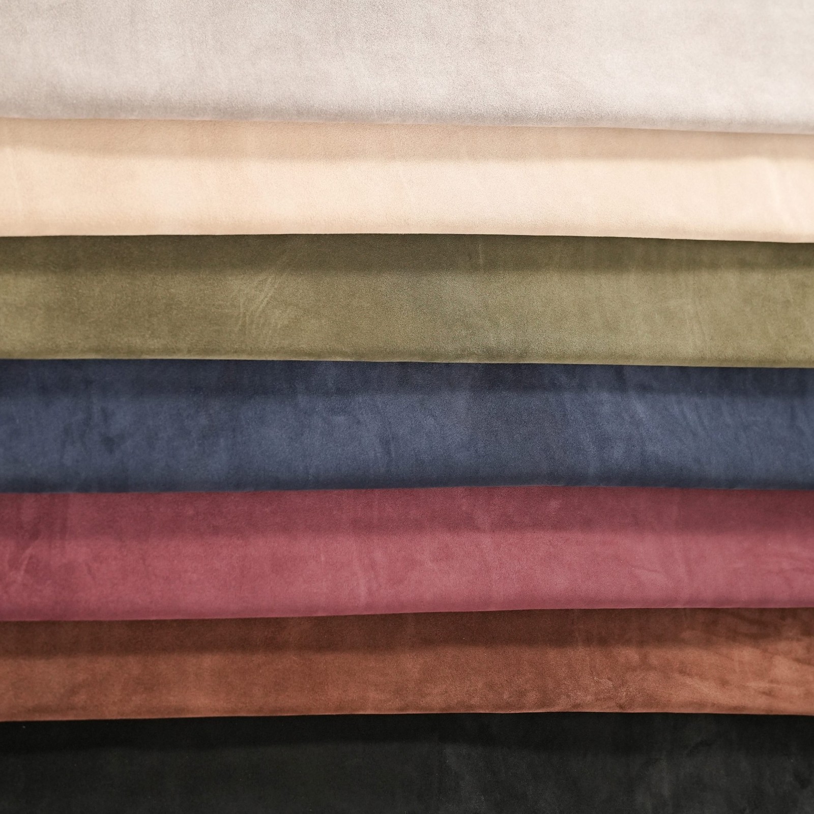 Cowhide Suede Leather 3.5-4 oz, Beige, Sheets and Hides