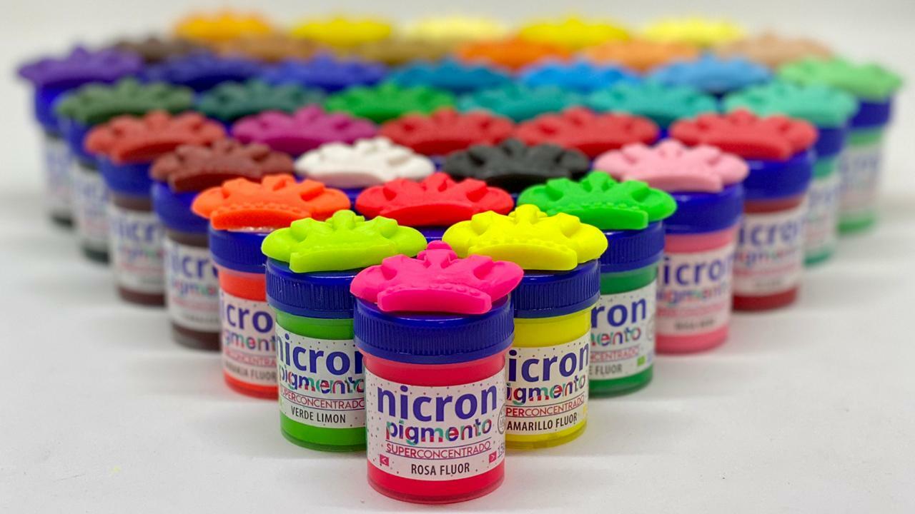 COLD PORCELAIN PIGMENTS, PASTE COLORS /PIGMENTOS PARA PORCELANA FRIA,NICRON