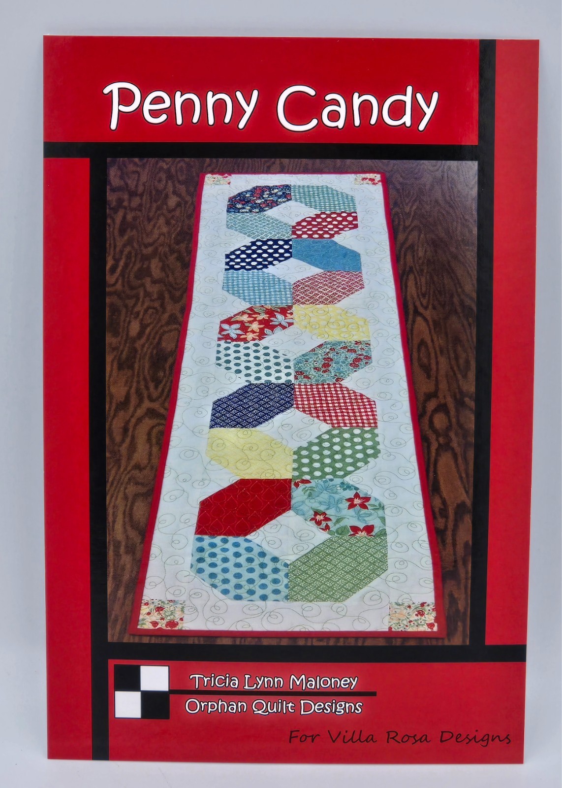 PENNY CANDY Table Runner Pattern by Tricia Lynn Maloney for Villa Rosa Designs