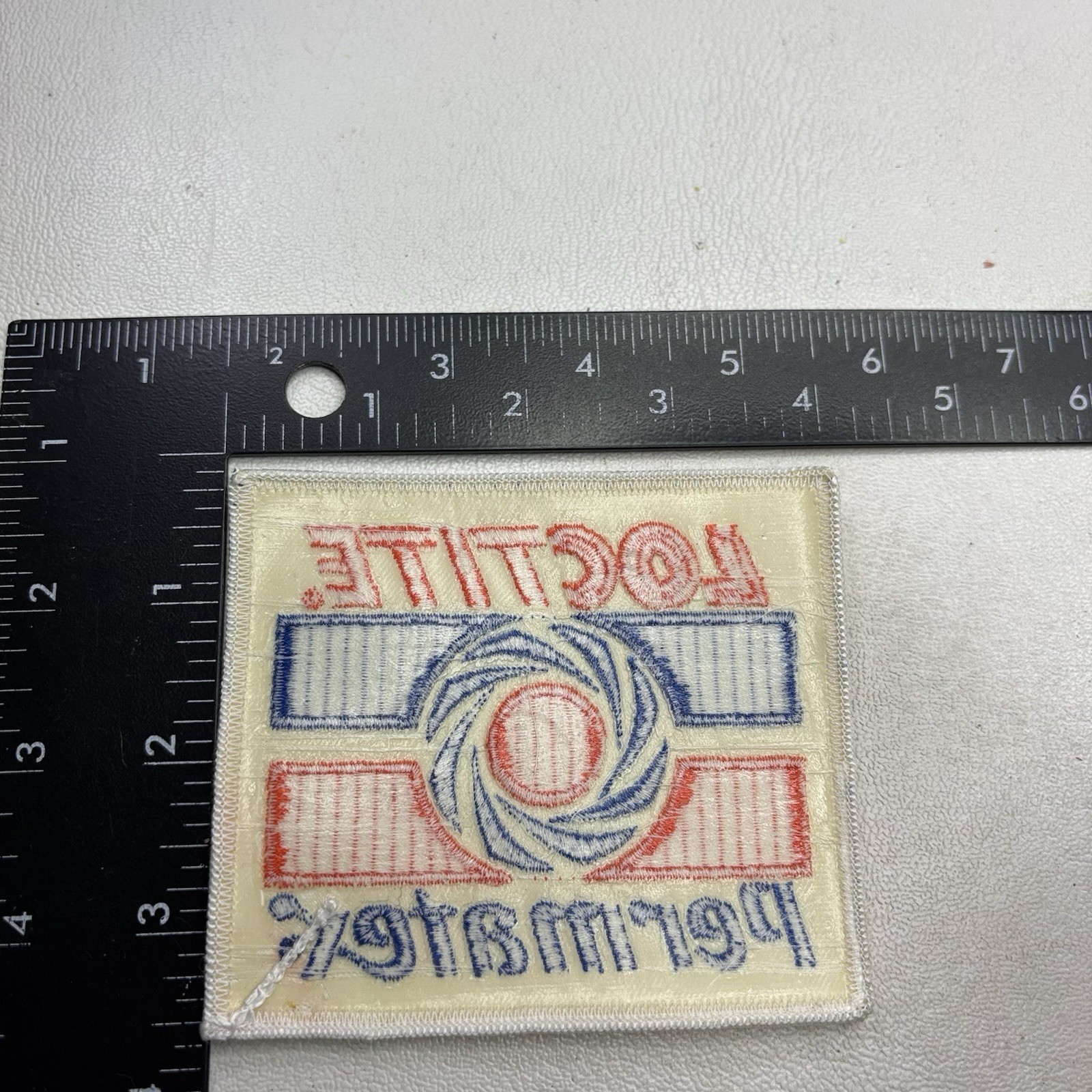 Vintage c 1990s LOCTITE PERMATEX Patch 00PC