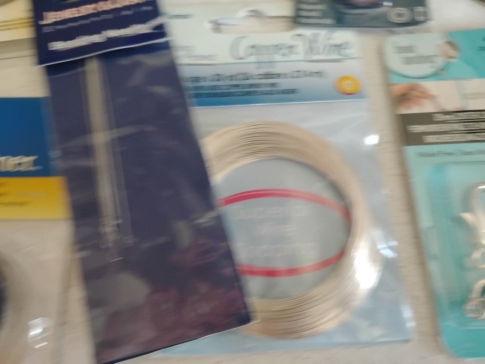 Bead Jewelry Making Lot of Supplies Tools Clasps Wire, 12 Psc. New Old Stock