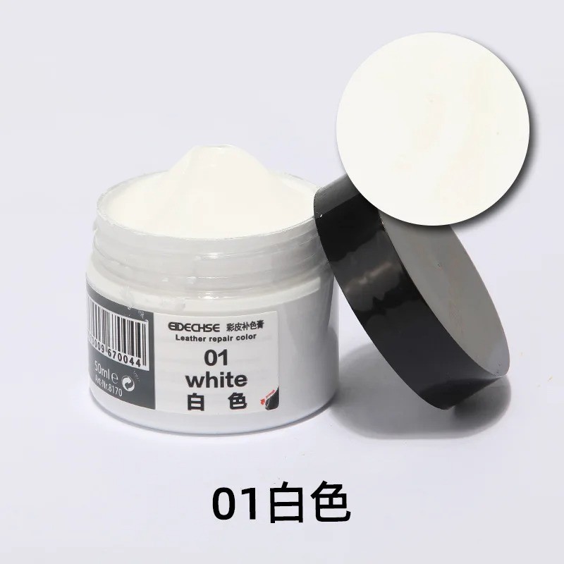 Leather Repair Kit Liquid Leather Recoloring Balm for Car Seat Sofa Shoes