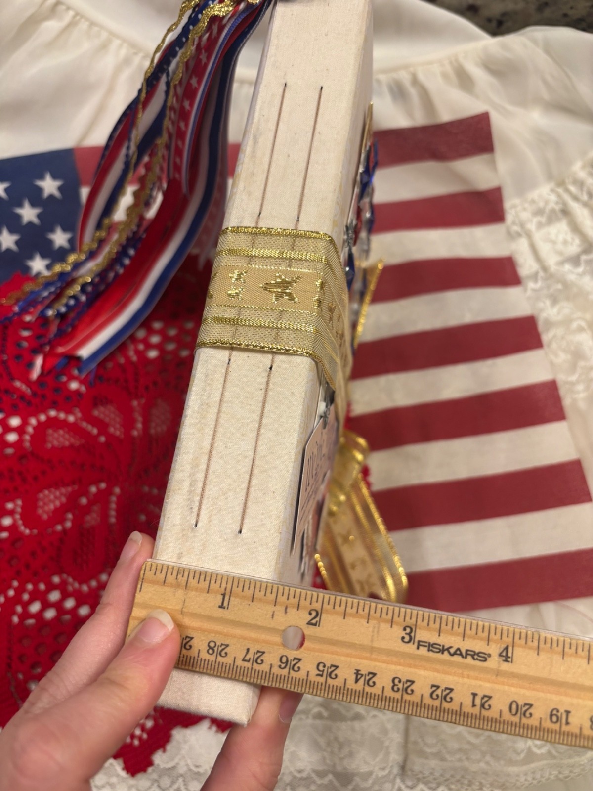 4th of July 🇺🇸 Patriotic America 250 YEARS! Junk Journal handcrafted