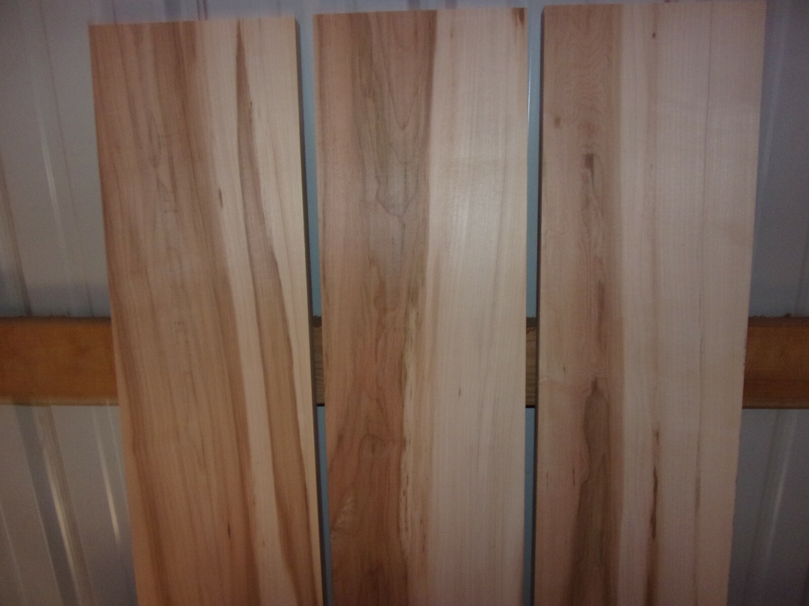 3 PC HARD SUGAR MAPLE LUMBER WOOD KILN DRIED BOARDS LOT 157H 30″X 7 3/8″X 7/8″