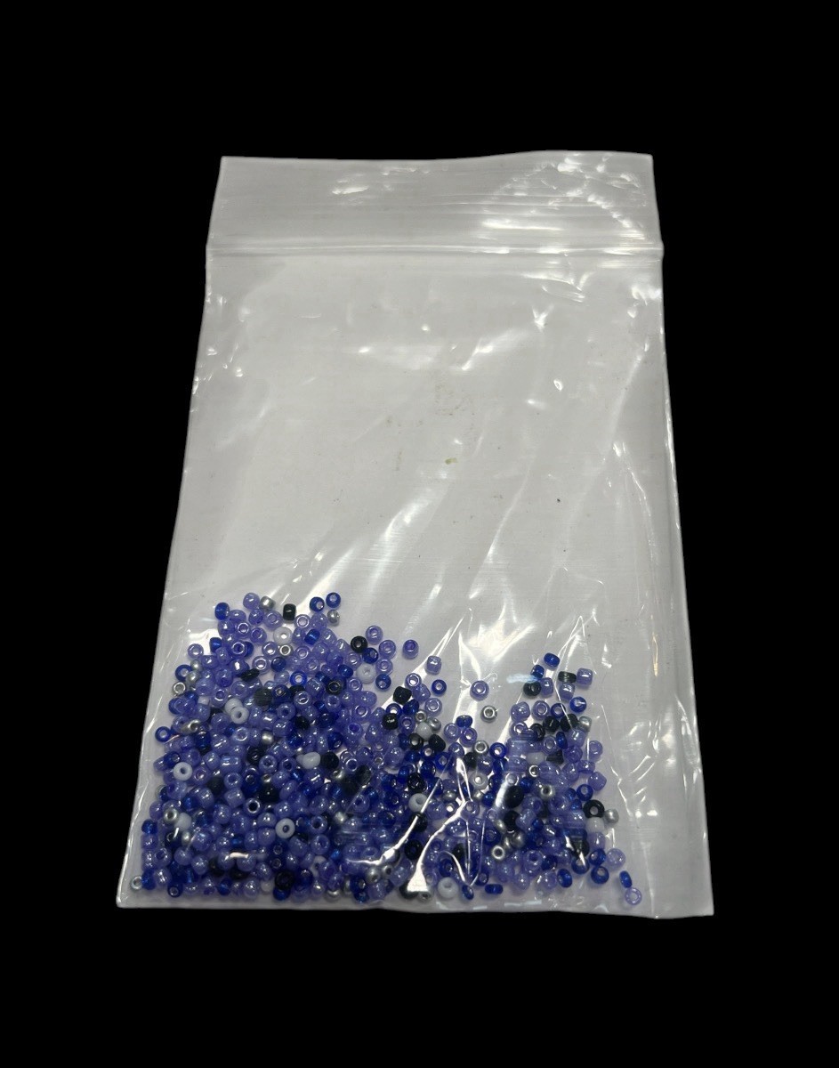 8g Moonlit Sky Glass Seed Bead Mix Assorted Sizes Jewelry Making DIY Crafts