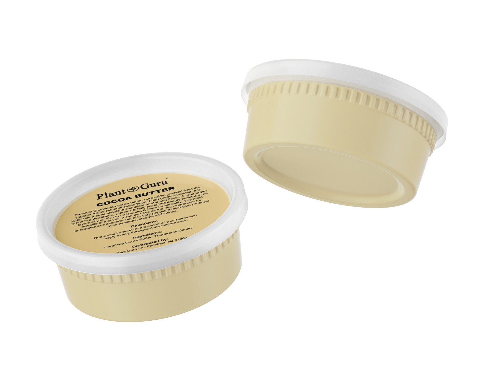 8 oz. Butters 100% Pure Raw Natural Organic For Skin Face Body Hair