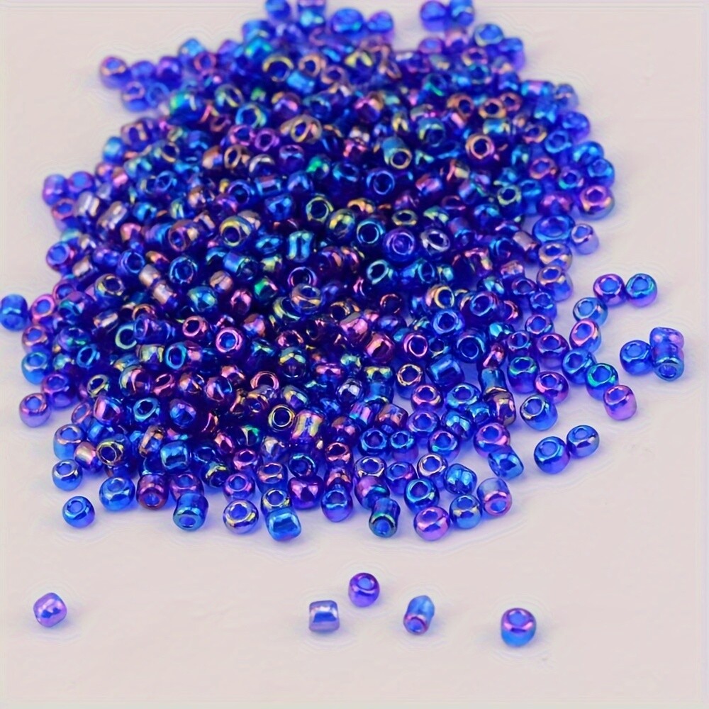 20 color 2mm Cezch 1000pcs Clear AB Colorful Glass Beads Loose Seedbeads for diy