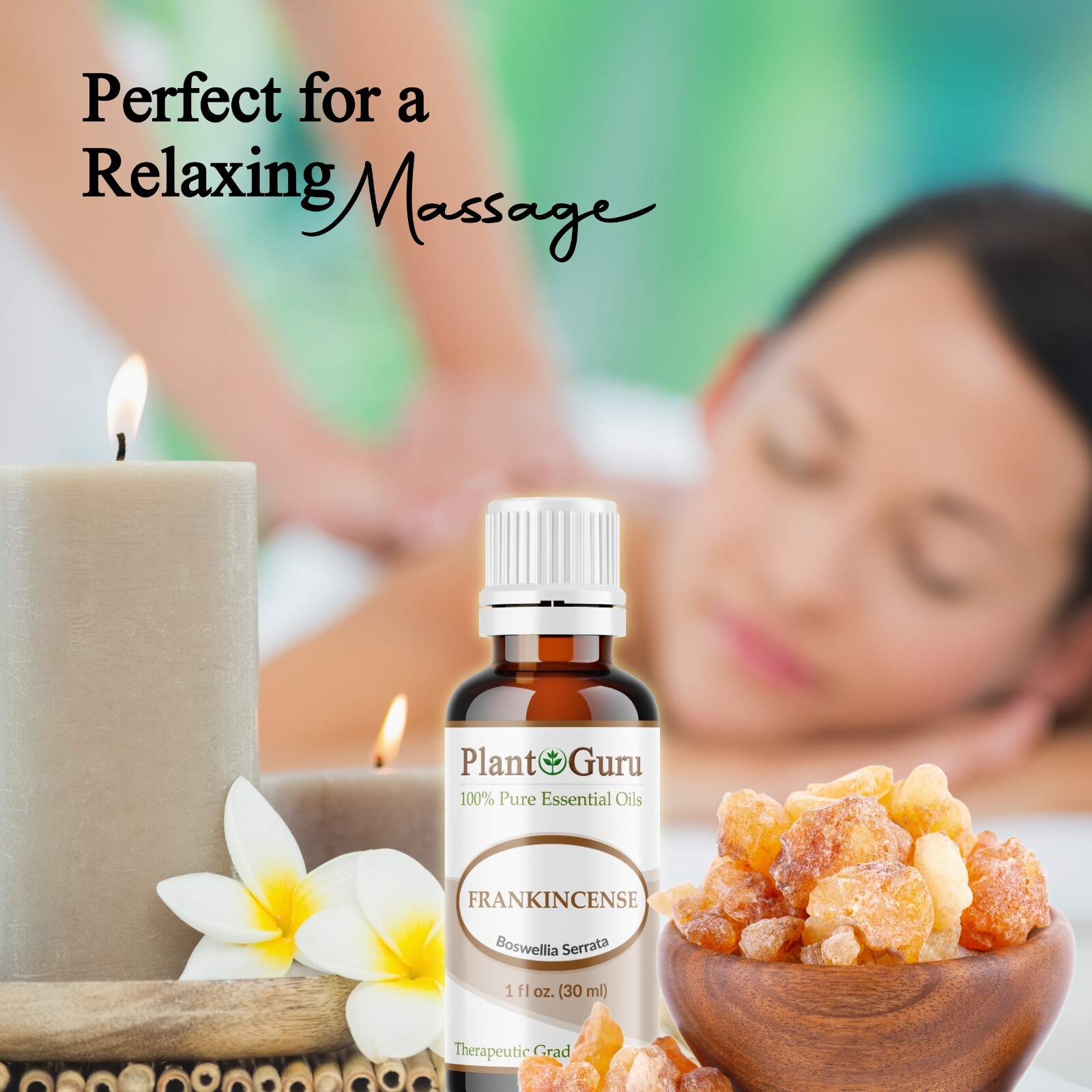 Frankincense Essential Oil 100% Pure Natural Therapeutic Grade Boswellia Serrata