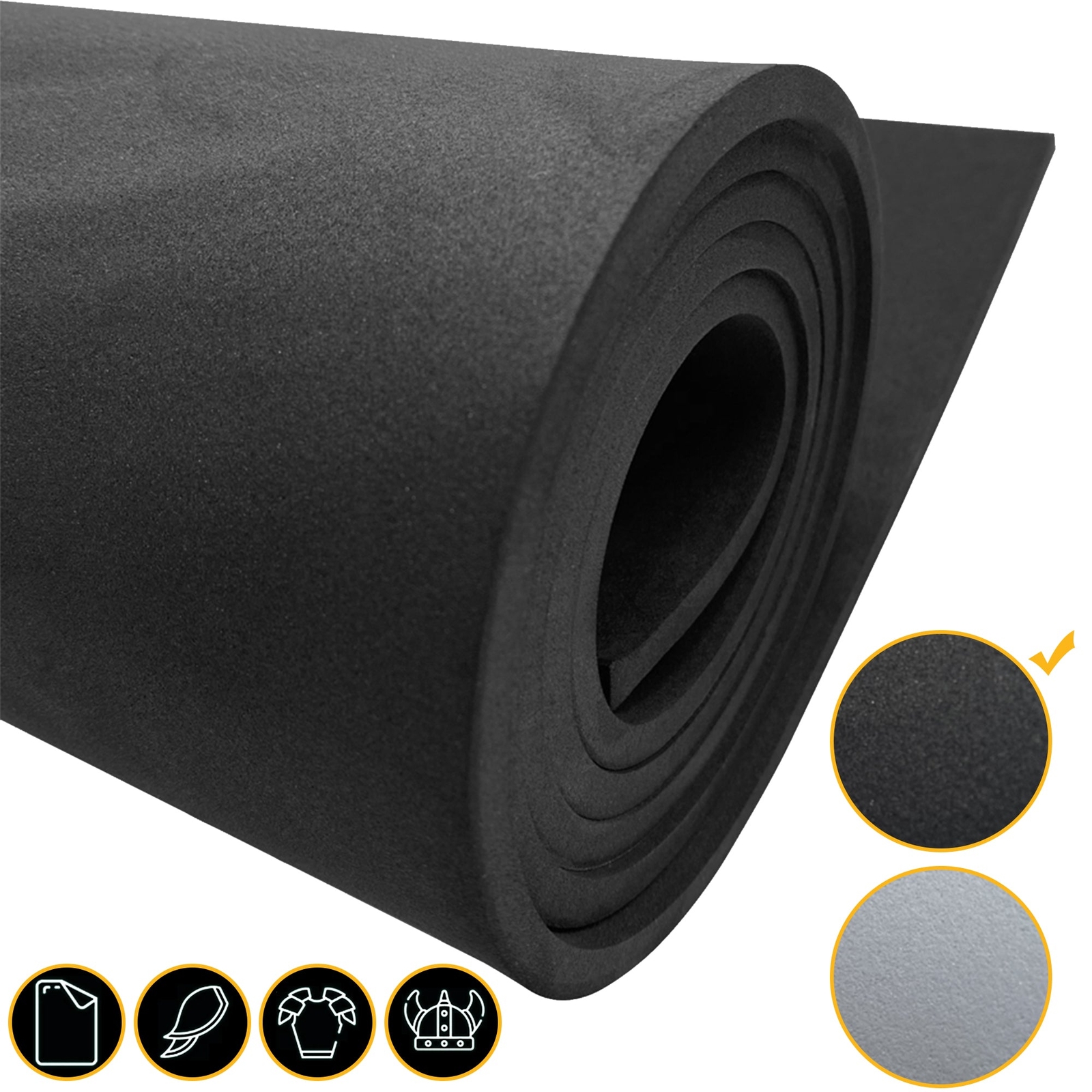 Cosplay Pros EVA Foam High Density Flat Sheet | 20″ & 59″ Lengths | 38kg
