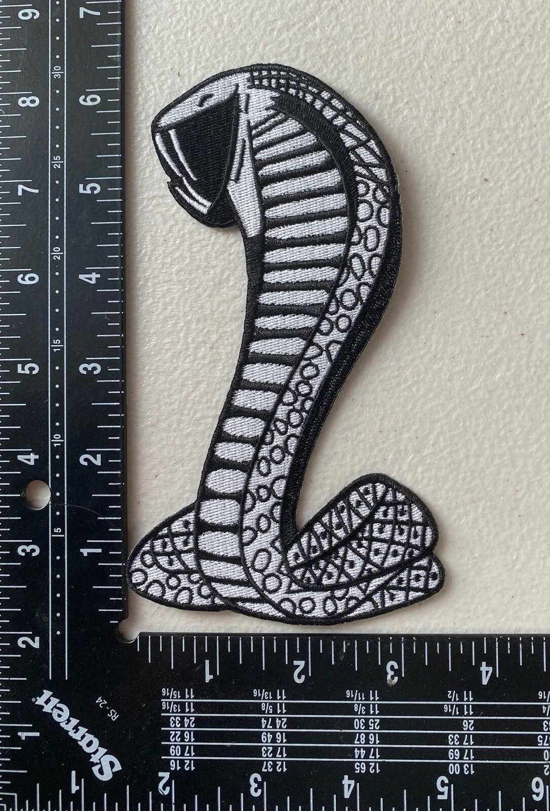 Ford Mustang Cobra High Quality Embroidered Patch Left and Right Versions 6“x 3′