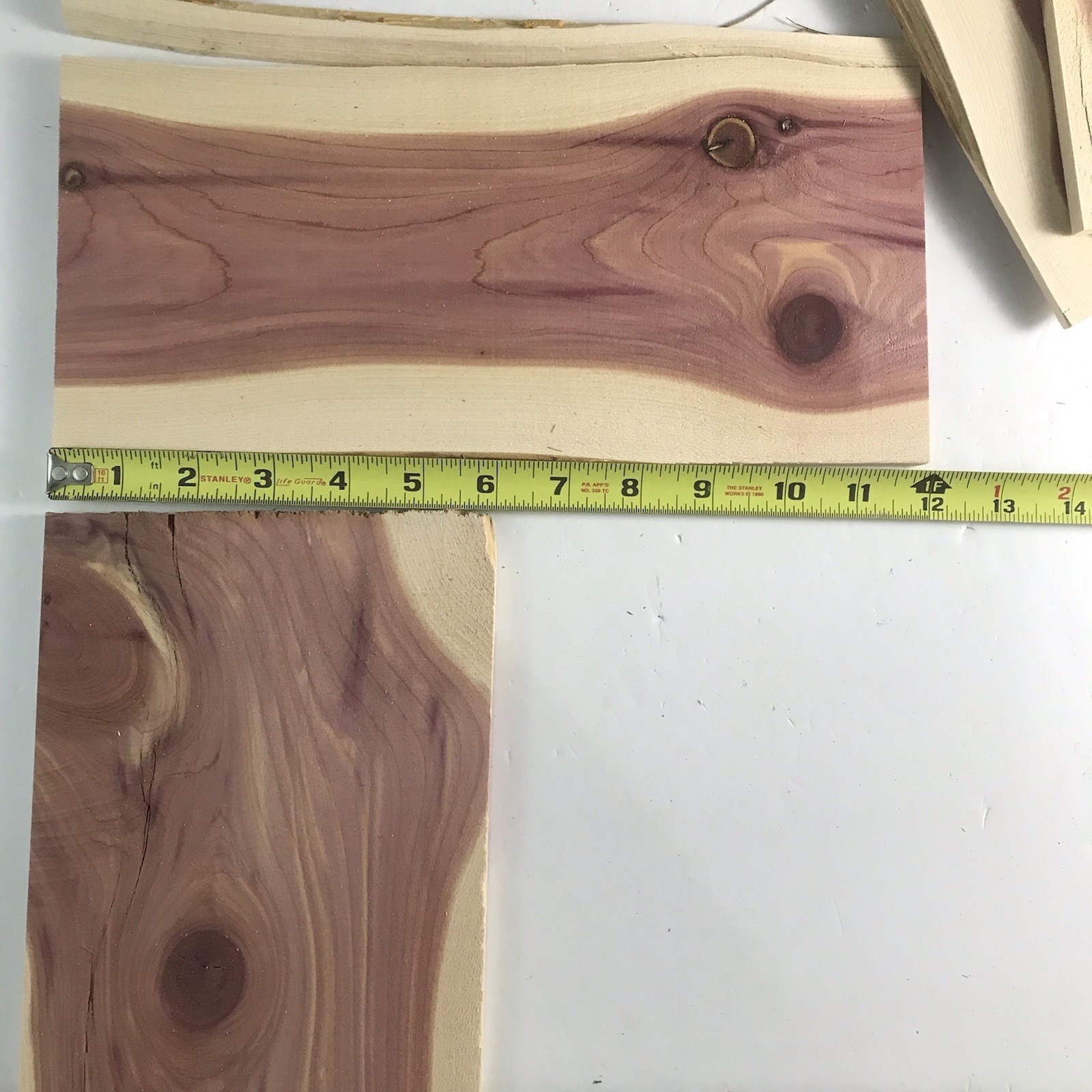 Thin Wood Scraps 9 Pieces Arts And Crafts Supplies￼ Aromatic Cedar Lot168