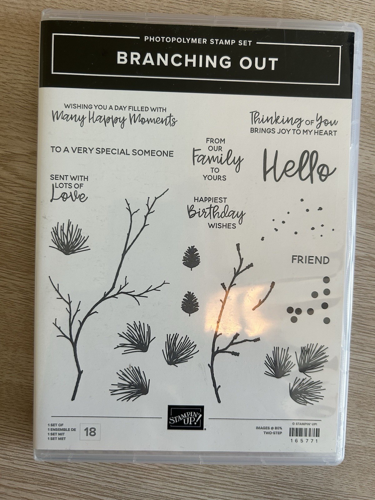 Stampin’ Up! Branching Out Stamp Set & Dies Bundle Trees Seasons Birthday Nature