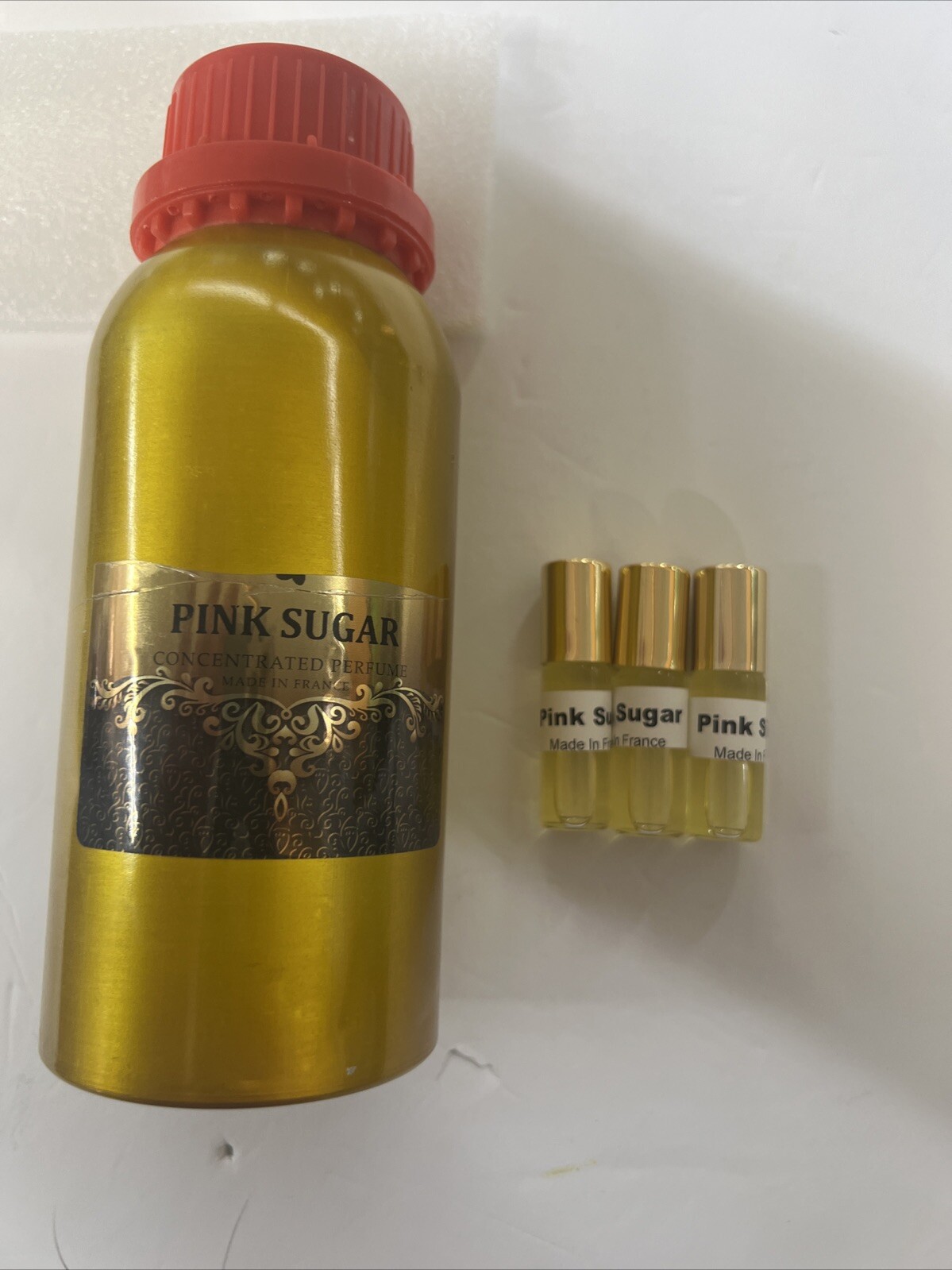Pink Sugar Oils, 3x 5ml. Concentrated Pure Essential/ Un-cut, Made In France.