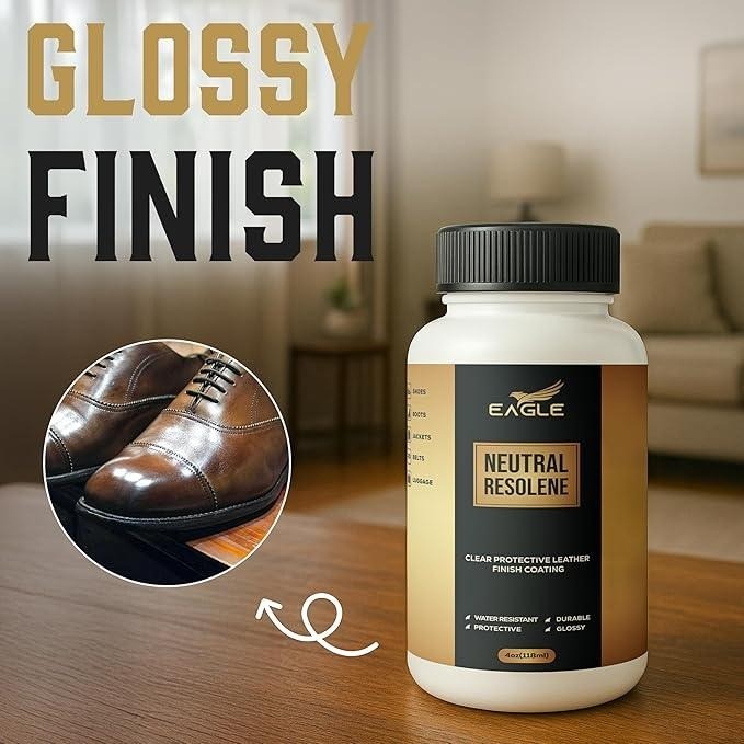 Eagle Neutral Resolene with Applicator 4oz Water-Resistant Leather Finish