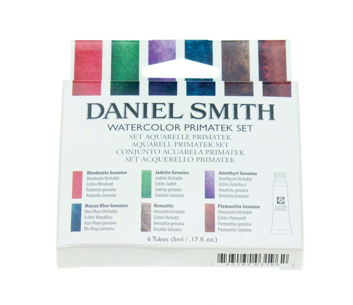 DANIEL SMITH Watercolor Set 5ml Tubes – Primatek 1.01 Fl Oz (Pack of 1), Blue