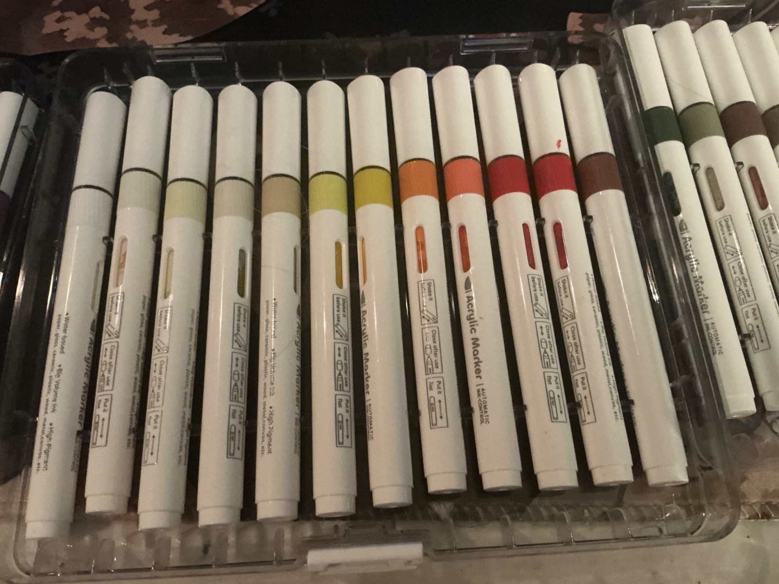 81 Artist’s Loft Watercolor Pencils & 60 Shuttle Art Acrylic Markers