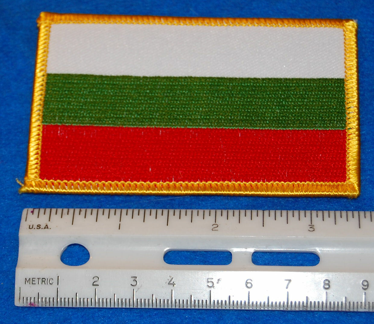 Various International Country (A-C) Flag Embroidered Patches, New