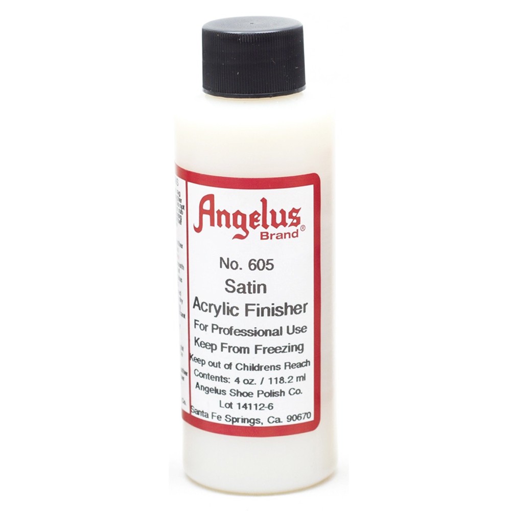 18AS Angelus Leather Articles Shiny Glossy Acrylic Finisher 5 Types 4Oz