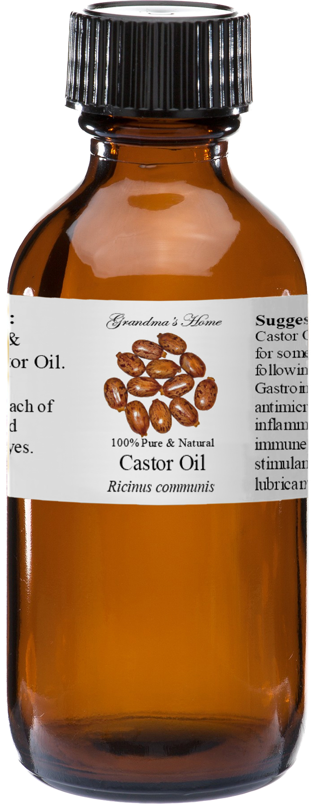 Castor Oil – 2 oz – 100% Pure and Natural – Free Shipping – US Seller