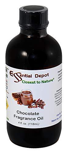 Chocolate Fragrance Oil – 4 oz – Supplied in 4 oz. Amber Glass Bottle with Black