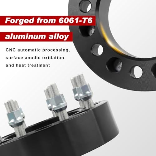 4pcs 8×6.5 Wheel Spacers for 2013-2023 Ram 2500, 2012-2018 Ram 2″-8*6.5-4pcs