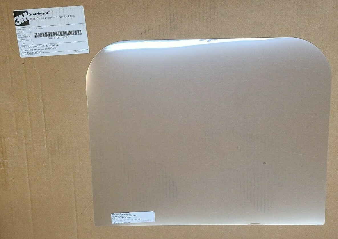 20 3M Scotchgard Multi-Layer Protective Film, 21×16 damage by vandalism # 1004